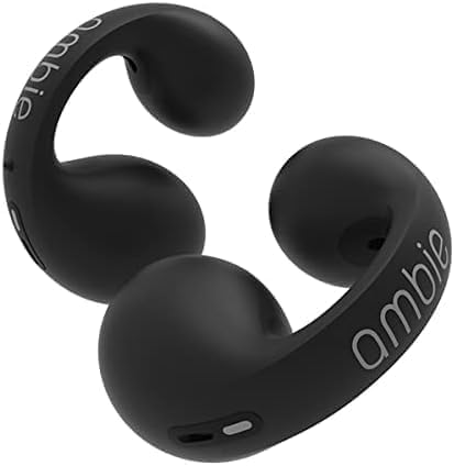 Ambie Sound Earcuffs Pro Upgrade TWS Wireless Earbuds, Bluetooth Earring Earphones, Sport Earbuds, Bone Conduction, Waterproof.