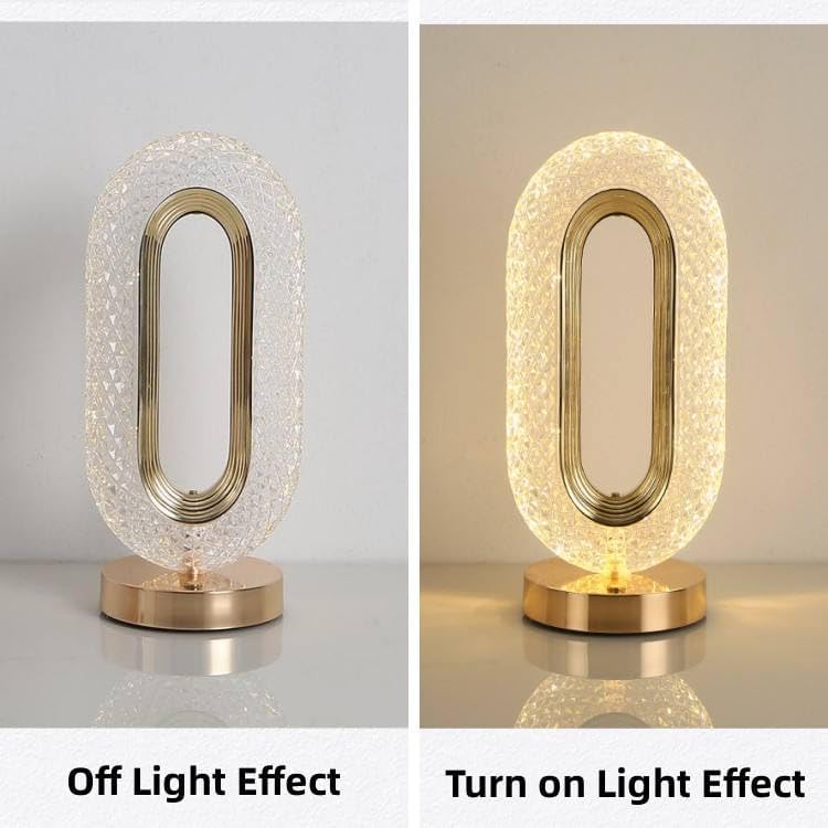 &nbsp;LED Cordless Table Lamp USB Touch Dimming Lamp Romantic Crystal Night Light Portable Bedside Lamps with Box for Bar | Coffee | Hotel |