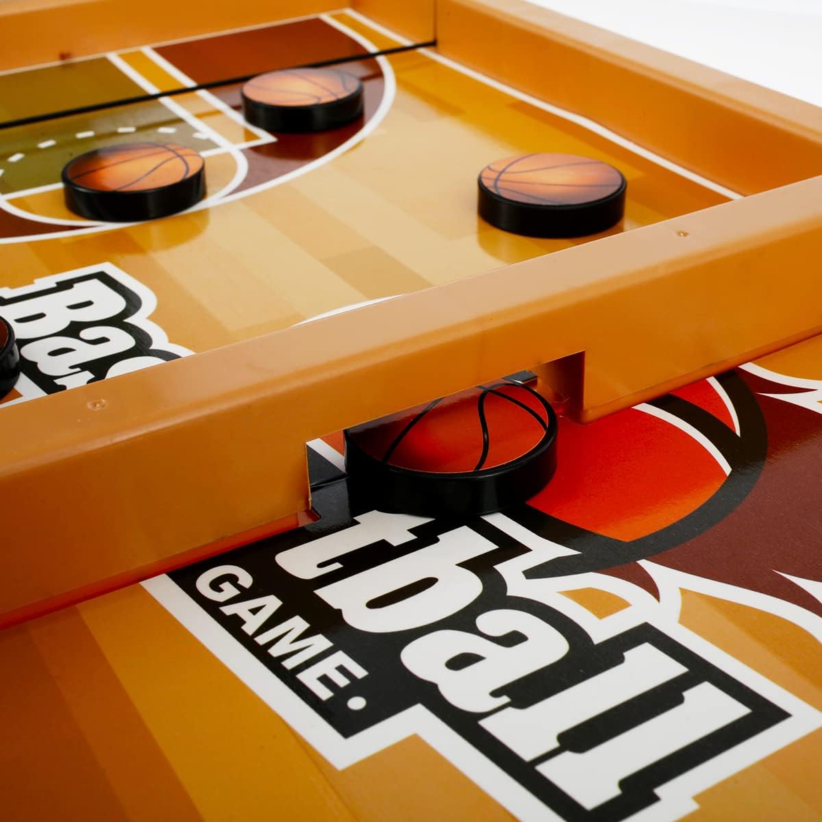 Basketball Shot Board Game, Tabletop Slingshot Parent-Child Interactive Game for Kids Adults Family Party (Basketball)