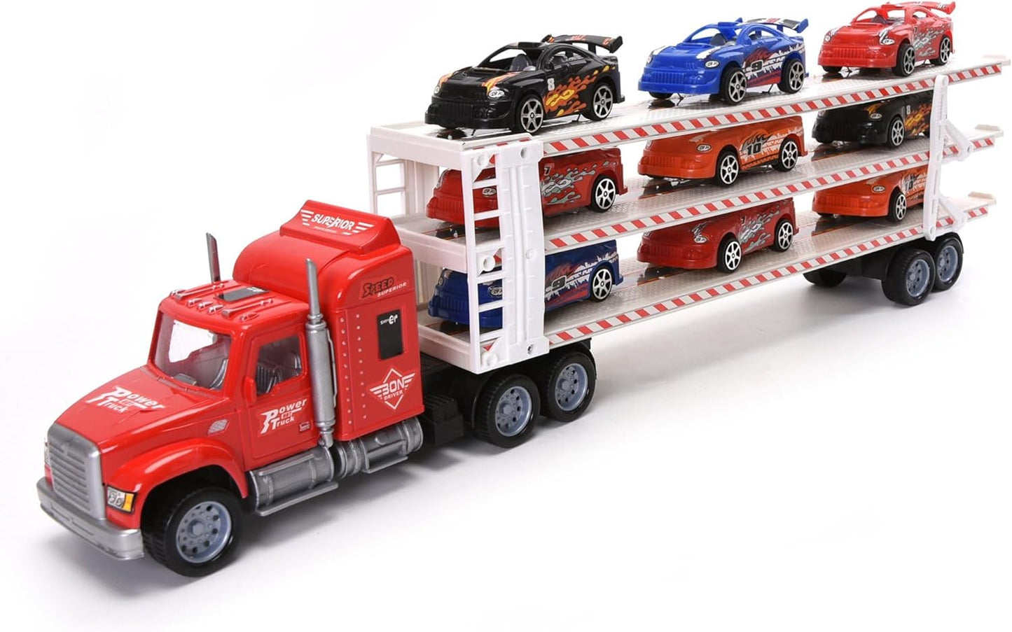 Truck with 9PCS Racing Cars Little Kid 5-6 years -&nbsp;