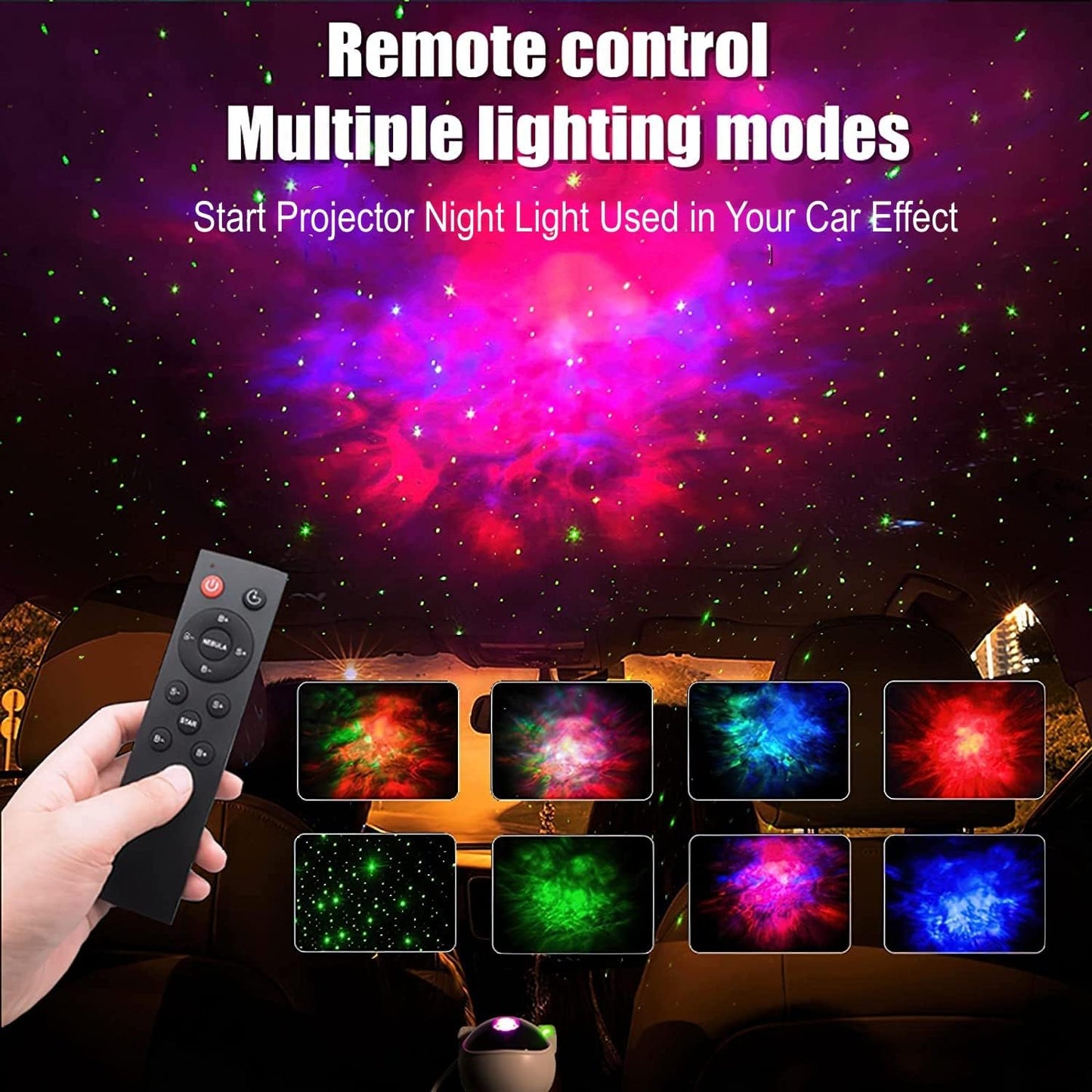 &nbsp;Star Projector Night Light with Timer, Remote Control and 360°Adjustable Design, Astronaut Nebula Galaxy Night Light Projector for Children Adults...