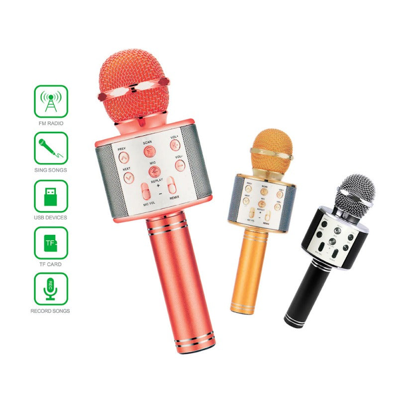 Microphone for Singing, Wireless Bluetooth Karaoke Microphone for Adults, Portable Handheld Karaoke Machine, Toys for Boys and Girls Gift for Birthday Party&nbsp;