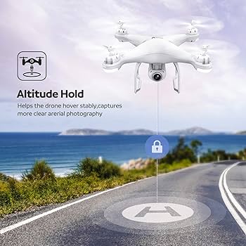 Sky explorer Drone with lcd remote&nbsp; Camera for Adults, HS430 FPV HD 1080P Video Aircraft for Beginner, Foldable Hobby RC Quadcopter